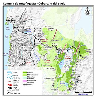 Mapa de la cobertura del suelo