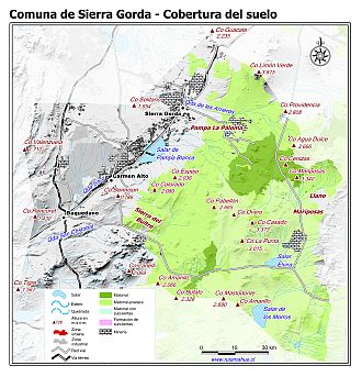 Mapa de la cobertura del suelo