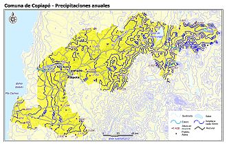 Mapa de isoyetas