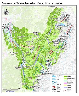 Mapa de la cobertura del suelo