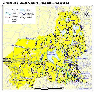 Mapa de isoyetas
