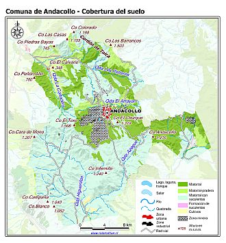 Mapa de la cobertura del suelo