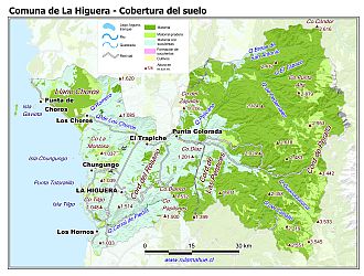 Mapa de la cobertura del suelo