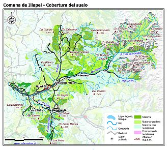 Mapa de la cobertura del suelo