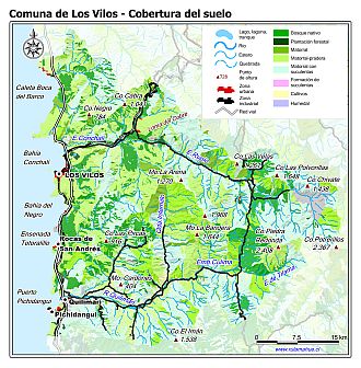 Mapa de la cobertura del suelo