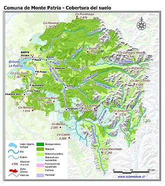 Mapa de la cobertura del suelo