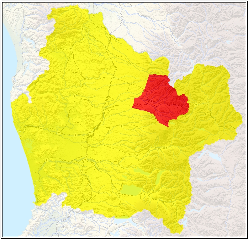ubicación de la comuna de Curacautín