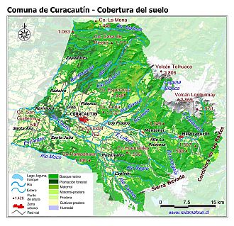 Mapa de la cobertura de los suelos