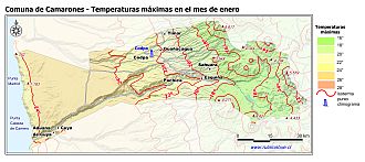 Mapa de isotermas