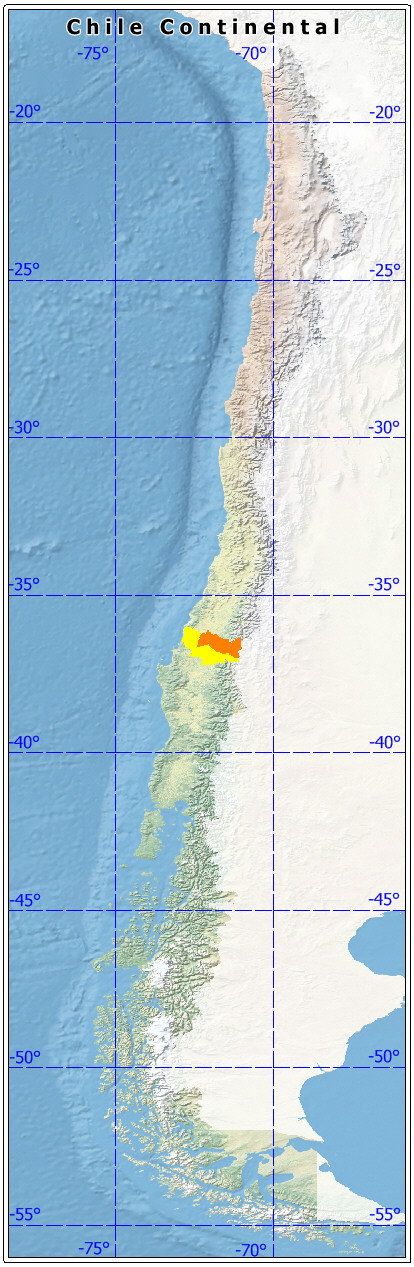 ubicación de la Provincia de Punilla